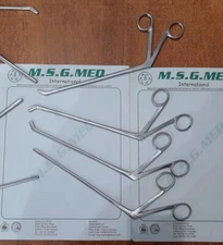 Intervertebral Disc Rongeurs Stright/UP/Down 20cm Stainless 4PCS Quality 100%