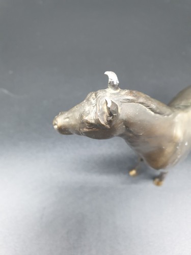 Vintage Bronze Figur Pferd - Rennpferd - Araber - Bild 7 von 9