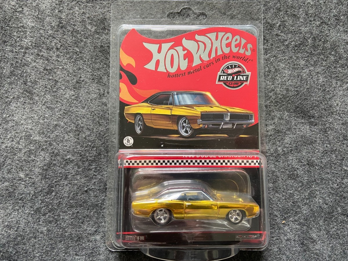1969 Dodge Charger R/T Red Line Club RLC Hot Wheels | eBay
