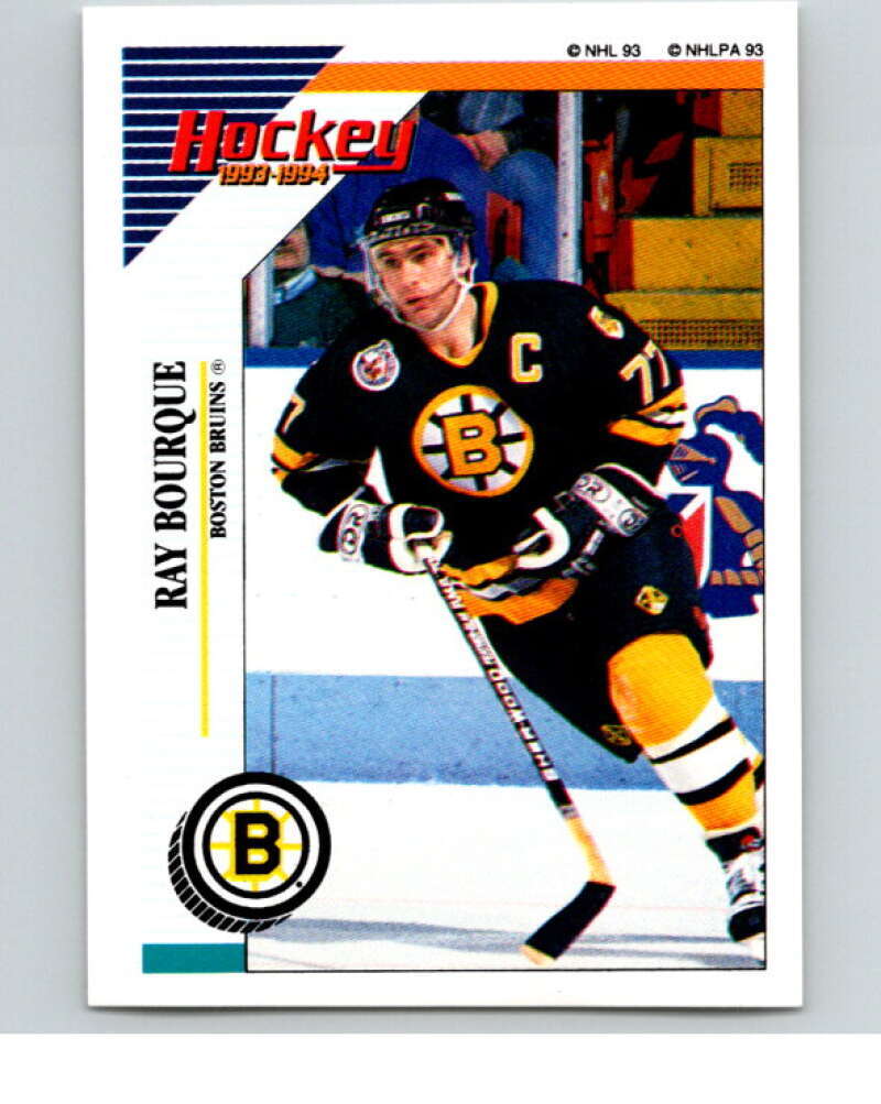 1993-94 Panini Stickers Hockey  #10 Ray Bourque  Boston Bruins V83167