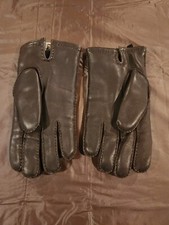 Timberland DARK BROWN MENS LEATHER GLOVES SIZE M