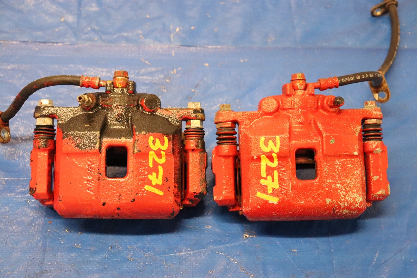 2000 03 HONDA S2000 AP1 F20C 2.0L OEM LH RH FRONT BRAKE CALIPER SET