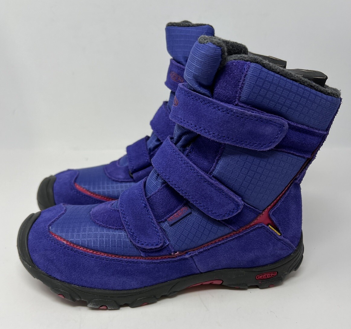 Stivali da bambina KEEN Trezzo II WP viola e rosa taglia 5