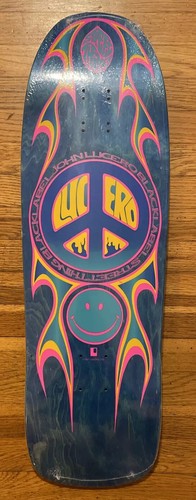 SCHWARZES ETIKETT SKATEBOARDS JOHN LUCERO STREET THING 2021 BLAUER FLECK 9,88 KOSTENLOSER VERSAND - Bild 2 von 8