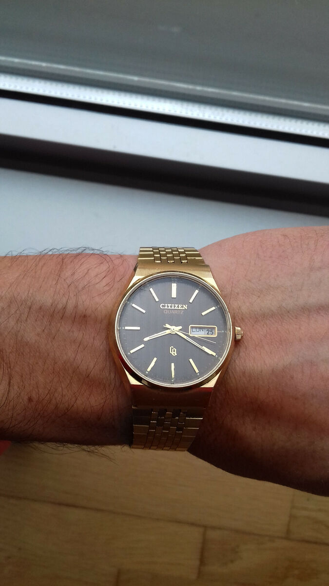 Citizen 4-140141 TA VINTAGE JAPAN WATCH QUARTZ 80's MONTRE Citizen 4-140141 TA VINTAGE JAPAN WATCH QUARTZ 80's MONTRE
