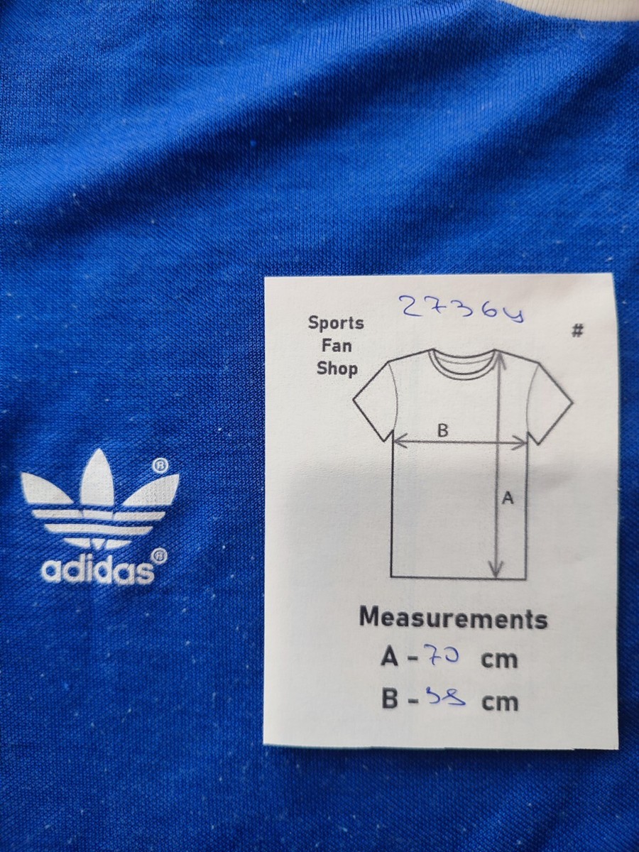 VINTAGE Adidas 1980's 80's template Size XS-S shirt jersey VINTAGE Adidas 1980's 80's template Size XS-S shirt jersey