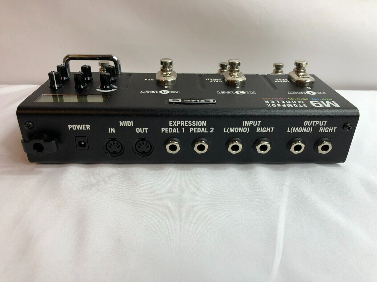 ギター LINE6 M9 stompbox modeler Line 6 M9 Stompbox Modeler Pedal | Sweetwater