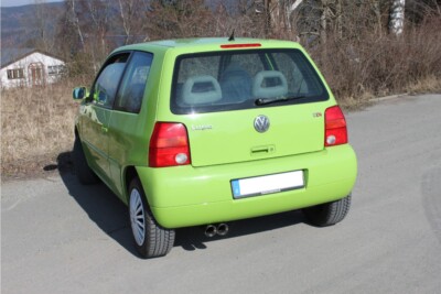 Fox Auspuff Sportauspuff Endschalldämpfer für Seat Arosa 6H VW Lupo 6X 1.4l