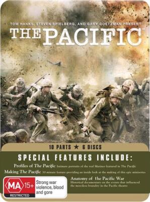 The Pacific (Steel Box, Box Set, DVD, 2010) FAST! FREE! POSTAGE! AUS! 