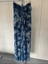 Kurt Muller full length blue dress size M sleeveless