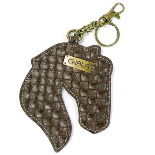 Key Ring/Bag Charm - Horse - Faux Leather - Picture 2 of 2