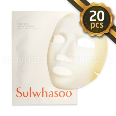 Sulwhasoo First Care Activating Mask 25g x 20pcs Anti aging Mask Newest Version