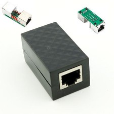 Lightning Arrester RJ45 Adapter Ethernet Surge Protector Network Protect Device