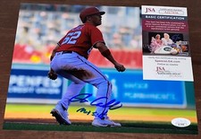 Alex Call Signed Autographed 8x10 Photo Washington Nationals JSA N2