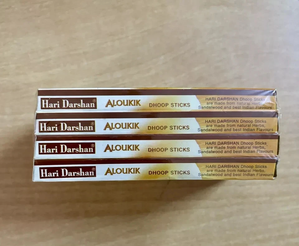 12 Box of 10 sticks 120 Sticks Hari Darshan Premium Dhoop Incense Sticks - Image 2 of 4