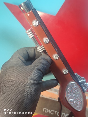 VINTAGE GUN TOY PETER PIRATE PISTOL ''NORMA'' ORIGINAL BOX ESTONIA USSR CCCP - Picture 3 of 24