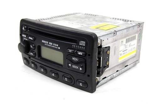 Radio de coche original Ford 6000 CD RDS con CÓDIGO Focus Mondeo Fiesta Transit Galaxy - Imagen 2 de 5