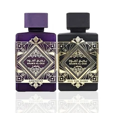 Lattafa 2 Piece Gift Set Unisex  EDP 3.4 Oz Oud for Glory + 3.4 Oz Amethyst