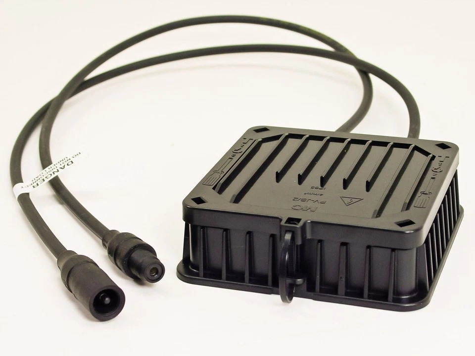 MC PV-JB/2 14AWG Solar Panel Junction Box Terminal w/ MC3 Connectors - New J-Box - Image 2 of 4