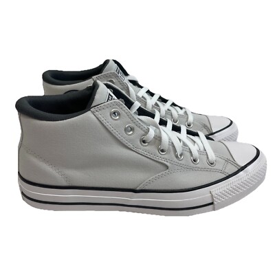 Converse All Star Men\'s 11.5 Gray White Black Malden Street Mid Top A08612F NWOB Converse Sneakers Men main image 2