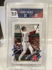 🔥2021 Topps Series 1 BOBBY DALBEC Rookie RC HGA 9.5 Gem Mint Red Sox #26