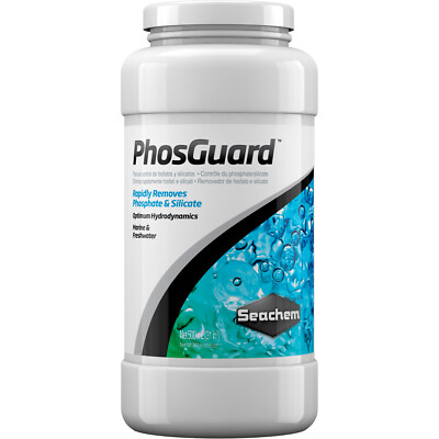 Seachem PhosGuard 500mL Filter Media Rapidly Removes Phosphate and Silicate