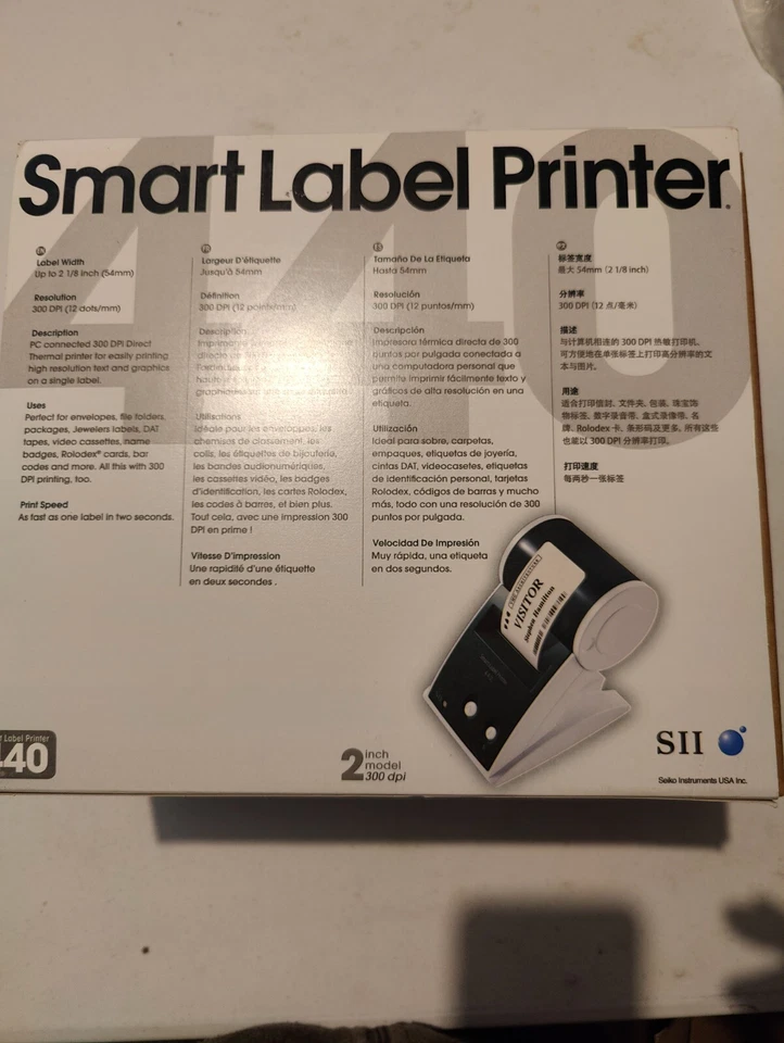 Seiko Smart 440 Label Thermal Printer - Image 3 of 4