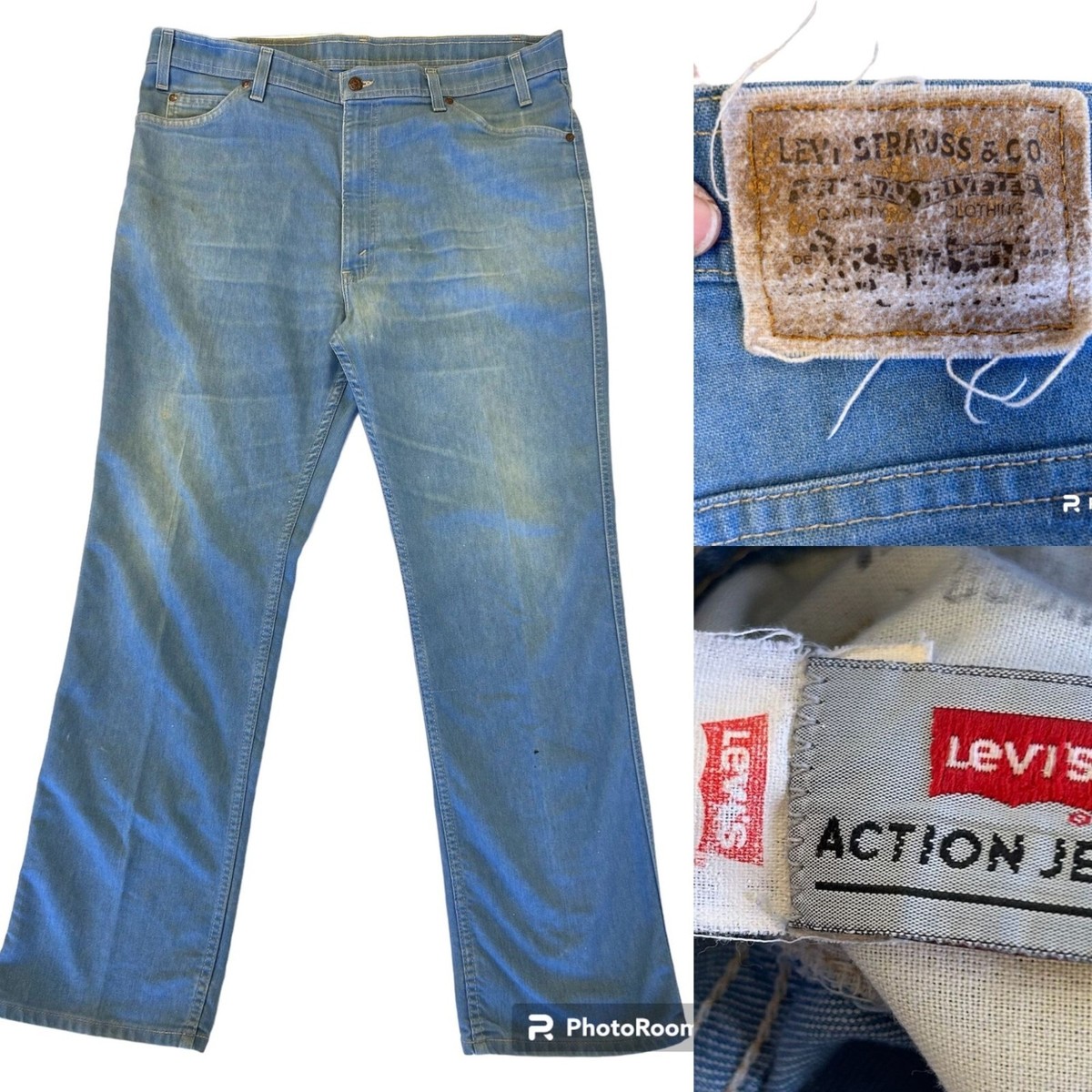 80s Action Levi's vintage pantアクションリーバイス VTG 80s LEVIS ACTION SLACKS Brown pants mens 36x30 USA Made