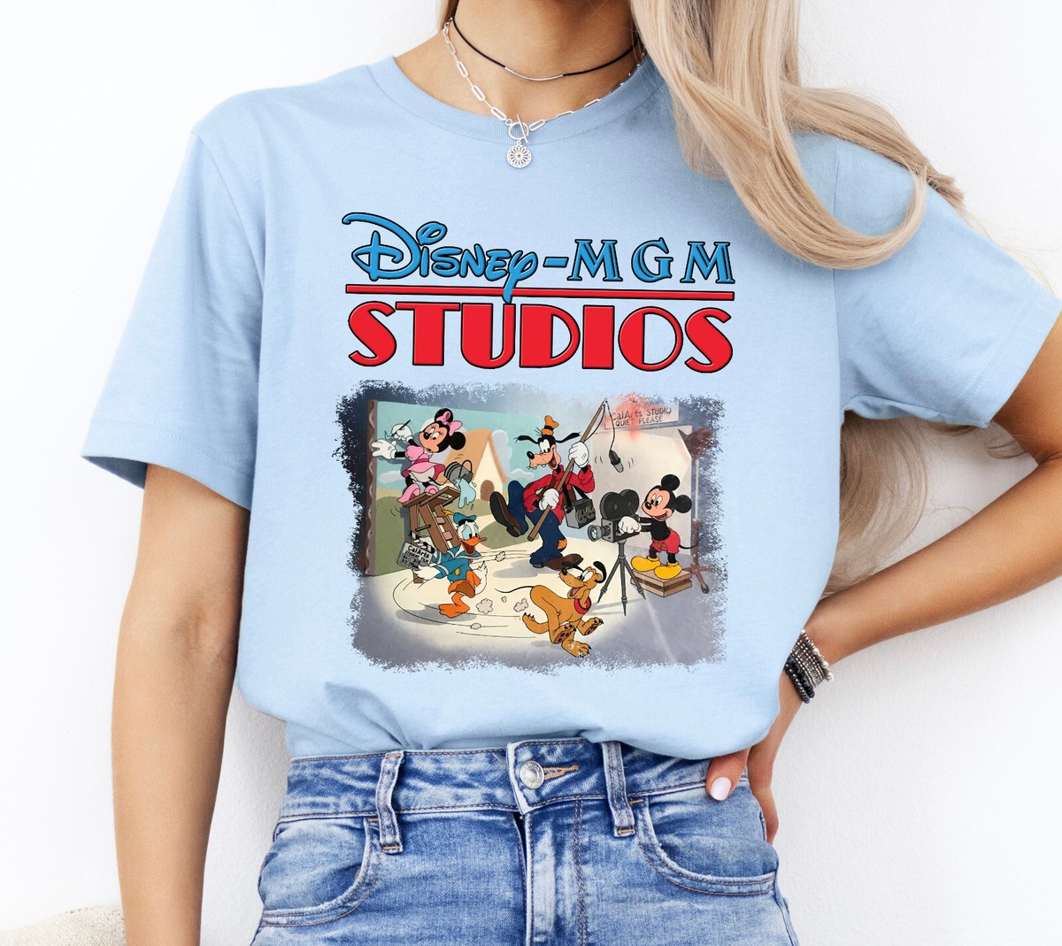 Retro Disney MGM Studios Hollywood Studios Unisex Adult Kid Shirt 