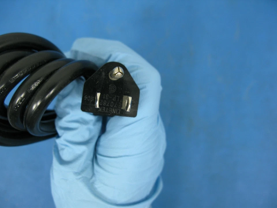 Linetek LL90989 3 Prong PC Power Supply Cable NEW *Lots of 5* - Image 4 of 4