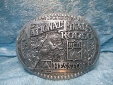 1998 AGCO Hesston National Finals Rodeo Belt Buckle