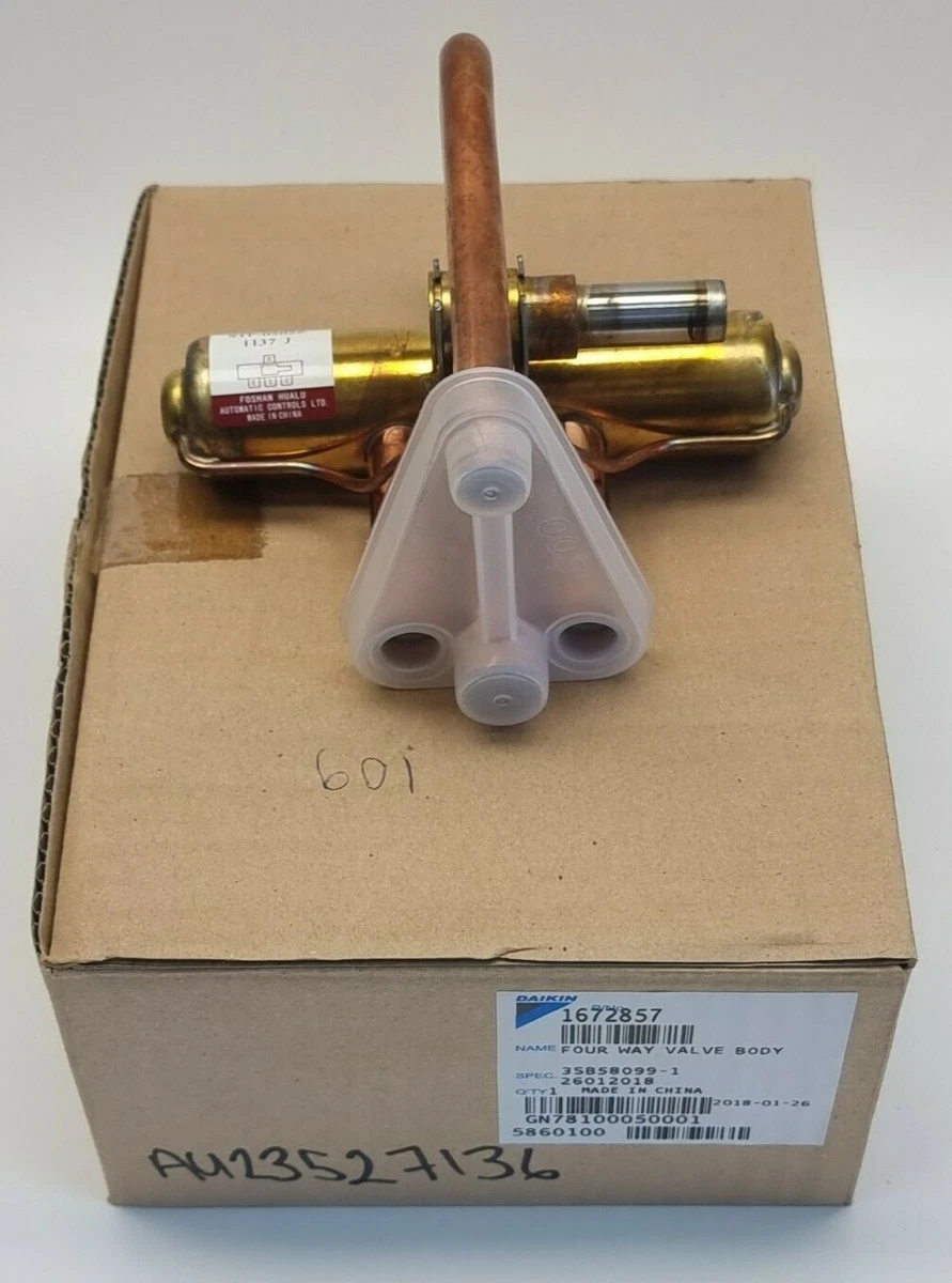 Genuine Daikin 1672857 Four Way Valve Body - 3SB58099-1 Saginomiya  
