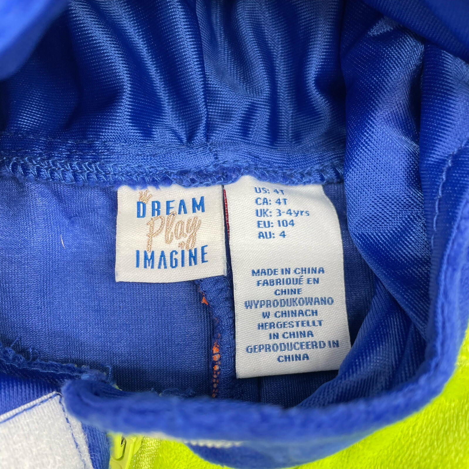 Dream Play Imagine 4T DRAGON Halloween COSTUME Jumper… Gem