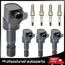 4pcs 1.8L L4 2012 2013 2014 2015 For Honda Civic Ignition Coil & Spark Plug
