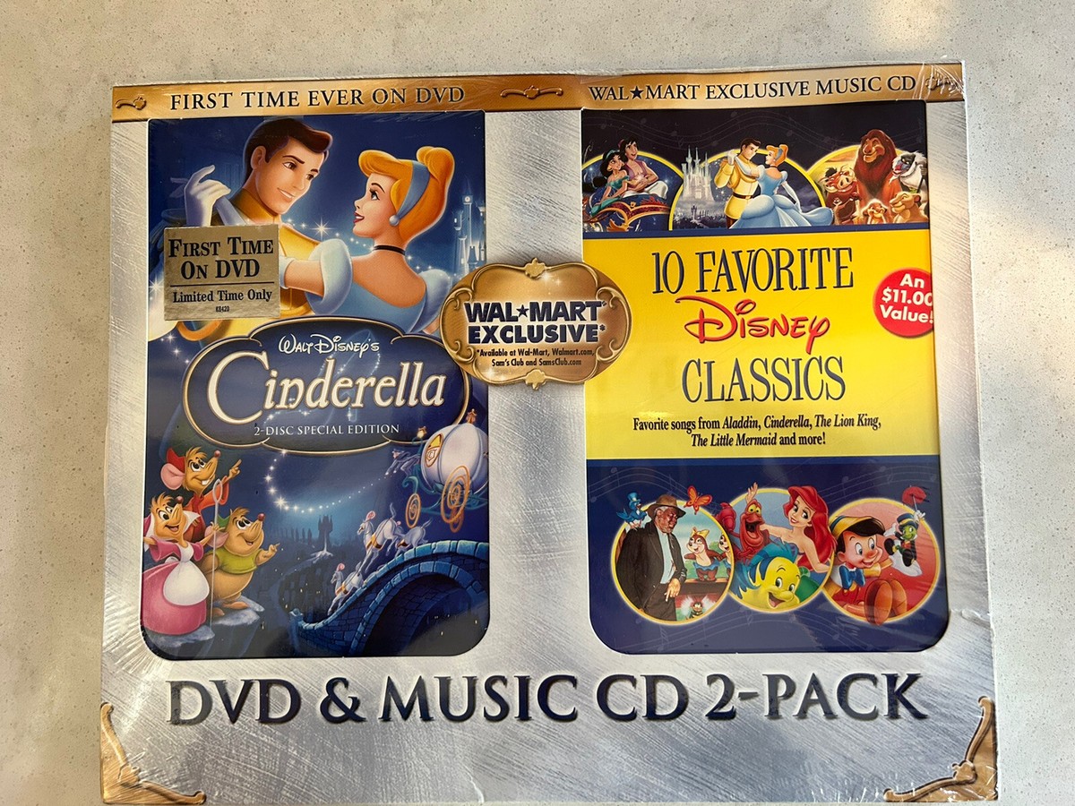 Disney Cinderella 2 Disc Special Edition DVD and Music CD 2