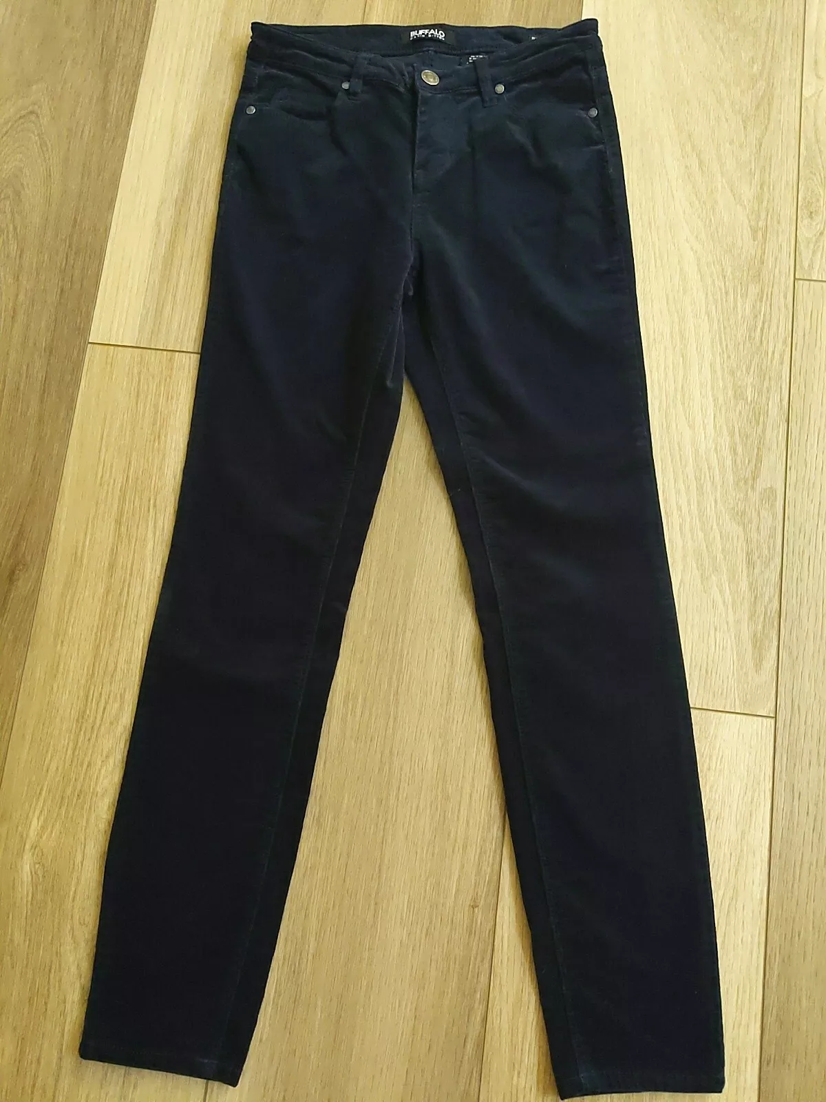 Pantalon femme Buffalo David Bitton velours côtelé SUPREME 4/27 taille moyenne skinny stretch 