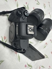 Canon EOS Mirrorless Black Camera, Image Stabilisation, 15-45mm & 55-200mm