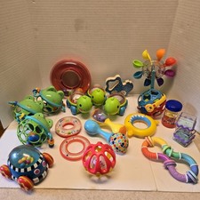 Lot of 21 Baby Toys Rattles Sensory Infant Toddler
