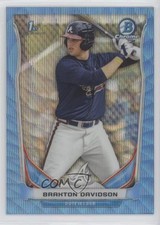 2014 Bowman Draft Chrome Blue Wave Refractor Braxton Davidson #CDP28 z7h