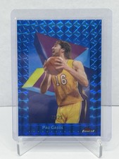 2024-25 Topps Finest Pau Gasol #41 Blue Geometric Refractor /75 LAKERS HOF