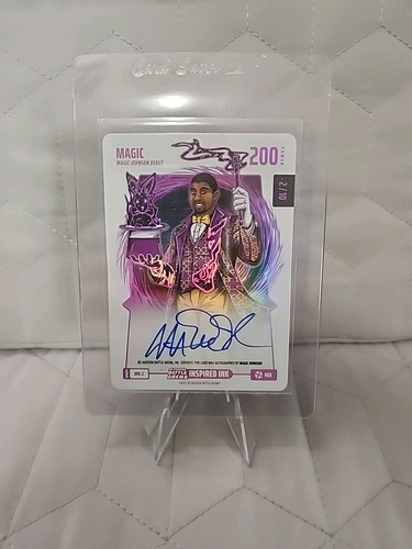 2025 Bo Jackson Battle Arena Alpha update Magic Hex 2/10 On Card Autograph
