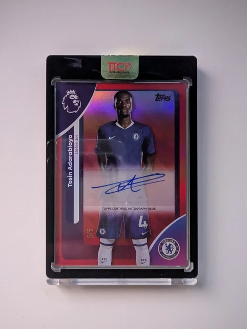 Topps Premier League 2026 Tosin Adarabioyo Autograph 5/5