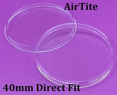 4 Air-Tite 40.6mm Direct Fit Capsules for US American Silver Eagle $  H40