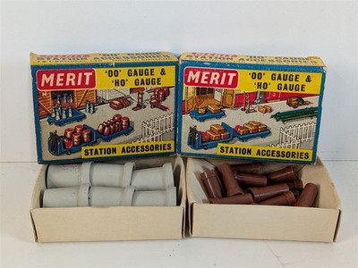 Merit 5065 Concrete Pipes & 5076 Drain Pipes HO Gauge
