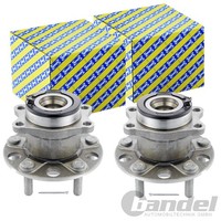 2X SNR RADLAGER-SATZ Hinten Passend FÜR Dodge Caliber Jeep Compass Patriot