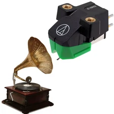AT-VM95E Dual Action Magnetic Stereo MM Cartridge Sylus Double-Moving Magnetic V