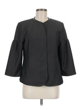Harve Benard Women Gray Blazer 8
