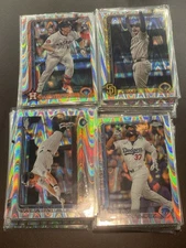 2025 Topps Chrome Baseball Complete Your Set RAYWAVE REFRACTORS (1-300) YOU PICK