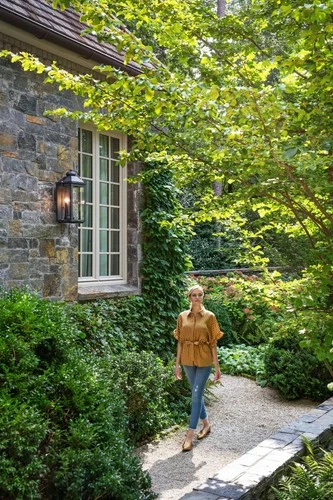 Anchorage 9 1/4" Wide Aged Zinc 4 Candle Outdoor Wall Light - Picture 7 of 10