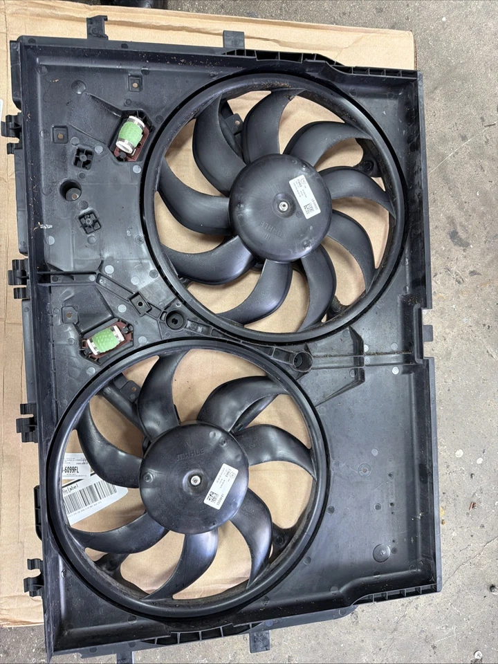 Ventilador de refrigeración del radiador para Ram ProMaster 2500 2014-2023 con aire acondicionado Foto 2 de 2